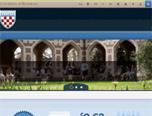 Tablet Screenshot of grants.richmond.edu