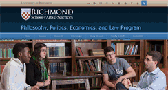 Desktop Screenshot of ppel.richmond.edu