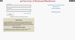 Desktop Screenshot of blackboard.richmond.edu