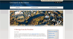 Desktop Screenshot of masterplan.richmond.edu
