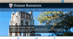 Desktop Screenshot of hr.richmond.edu