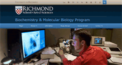 Desktop Screenshot of bmb.richmond.edu