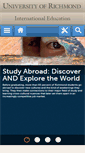 Mobile Screenshot of international.richmond.edu