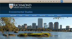 Desktop Screenshot of environmental.richmond.edu