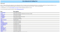 Desktop Screenshot of lists.richmond.edu