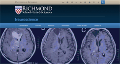 Desktop Screenshot of neuroscience.richmond.edu